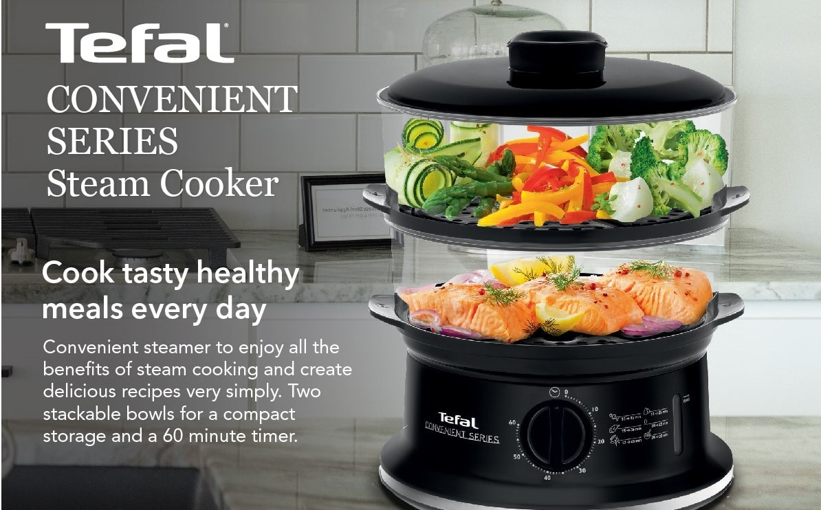 Parowar Tefal Vitacuisine - recenzja i opinia 2 parowar Tefal VC1401