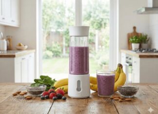 Przenośny blender – hit czy kit? Wielki test urządzeń mobilnych, które mają wspierać Twoją dietę (Edycja 2025) Bewell jako najlepszy blender bezperzwodowy w rankingu