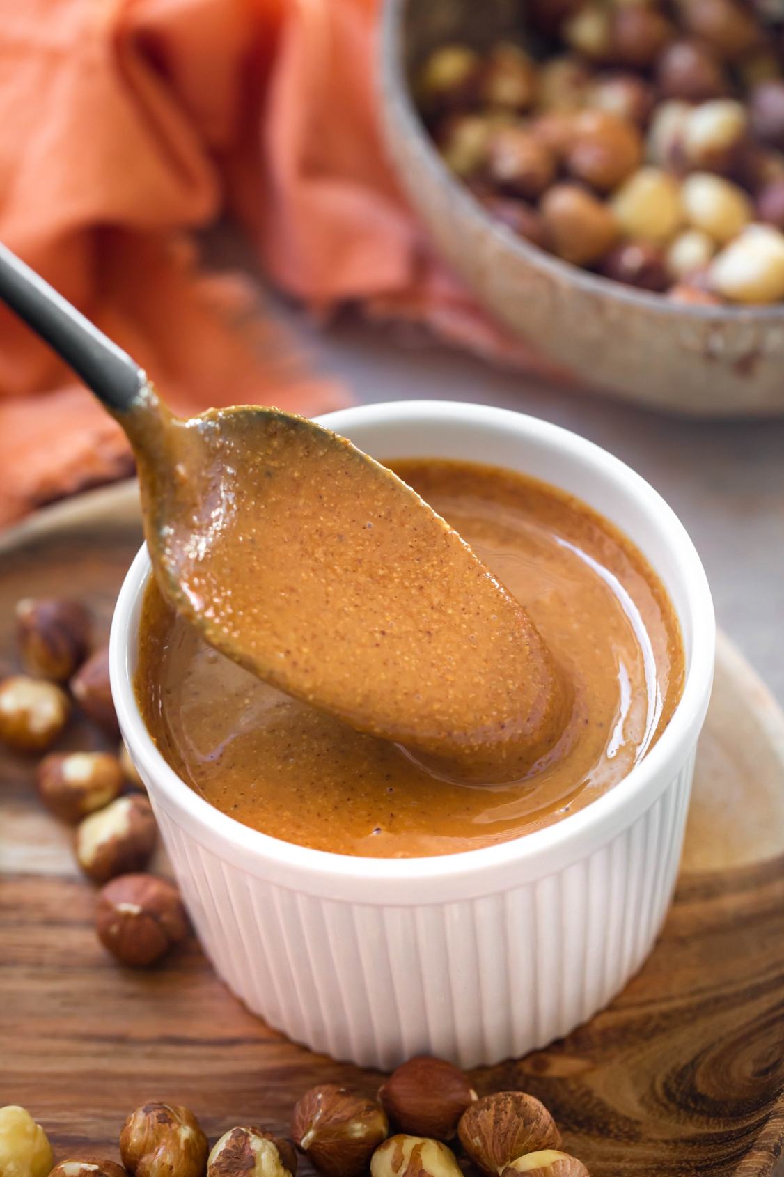 nerkowce w blenderze w czasie przygotowywania masła